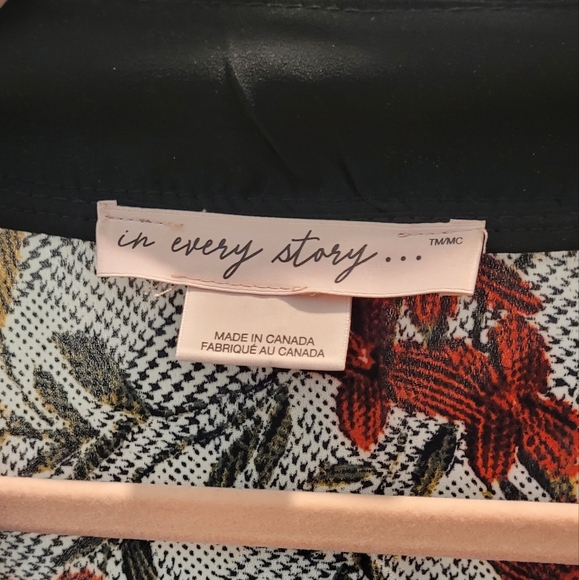 NWOT Reitmans kimono style cardigan LG/1X - Picture 2 of 8